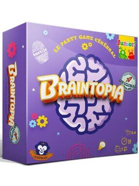 Braintopia Junior Brain Party Game Multilingual (Made in Europe)  New Sealed 6+